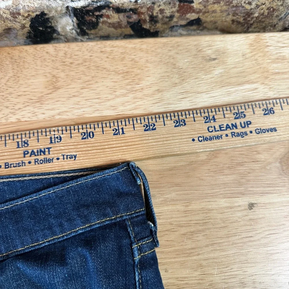 Levis 513 Jeans Blue Slim Straight Leg Denim Mens 38x32